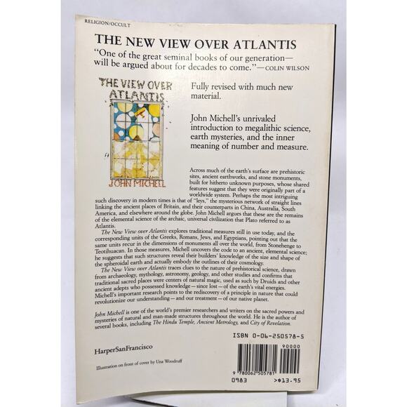 The New View Over Atlantis - John Michell - 1986 Paperback - Picture 8 of 9
